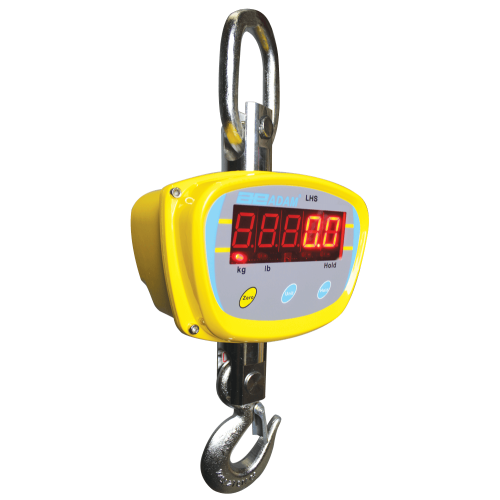 Adam Equipment LHS Hanging Crane Scales, External Calibration, 1500 kg Capacity, 200 g Readability - LHS 1500 - Click Image to Close